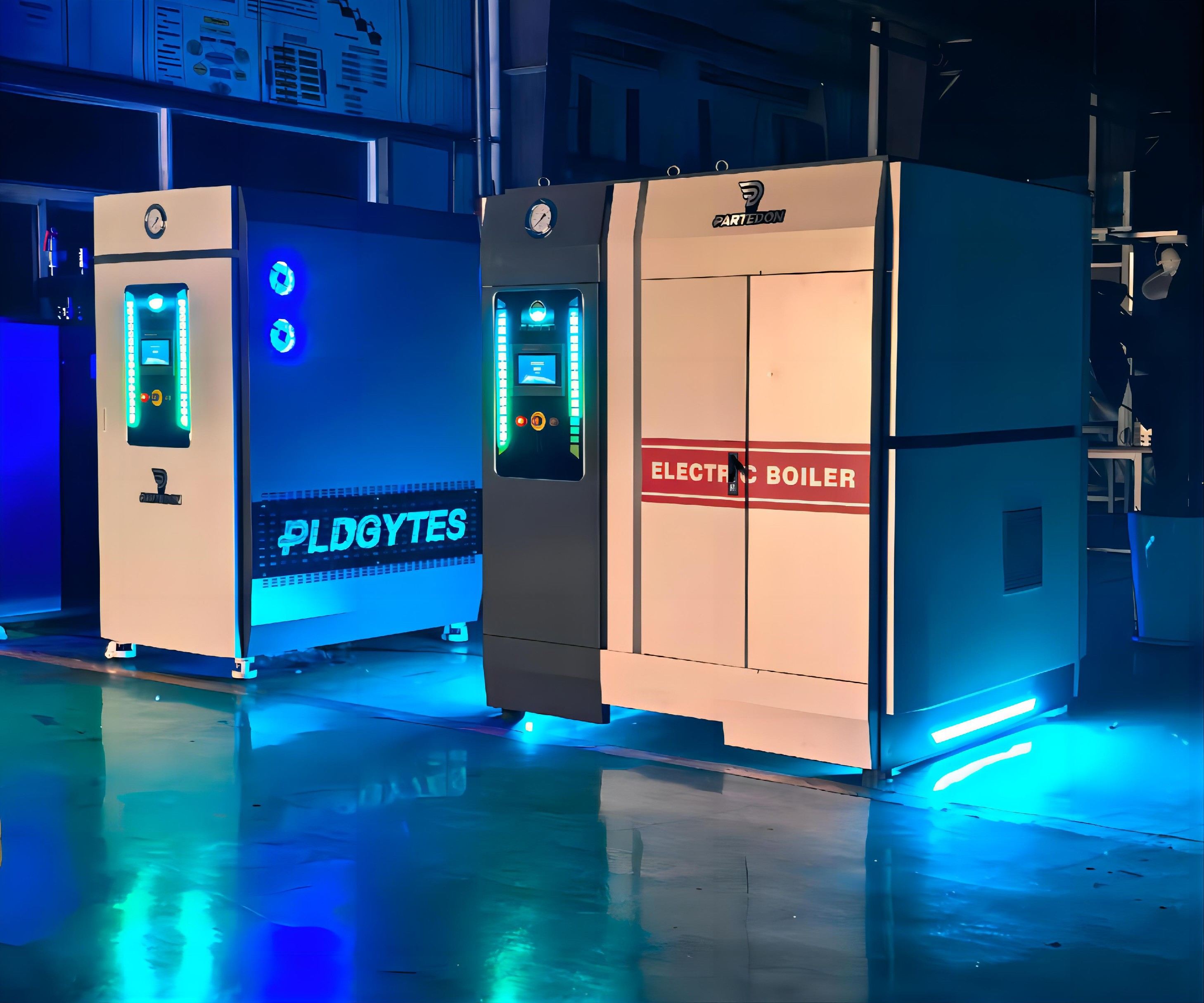 模塊式電加熱/變頻電磁感應加熱熱水鍋爐 